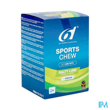 Load image into Gallery viewer, 6d Sports Chew Salty Lime 6x38g