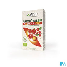 Afbeelding in Gallery-weergave laden, Arkovital Acerola 1000 Bio Kauwtabl 30
