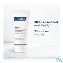 Afbeelding in Gallery-weergave laden, Ducray Sabal Argeal Dag. Sh Talgabsorberende 200ml