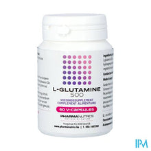 Afbeelding in Gallery-weergave laden, l Glutamine 500 V-caps 60 Pharmanutrics