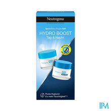 Charger l'image dans la galerie, Neutrogena Hydro Boost Bundle Dag + Nacht 2x50ml