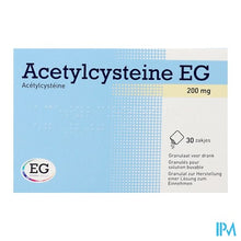 Afbeelding in Gallery-weergave laden, Acetylcysteine EG Sach 30X200Mg