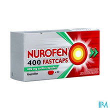 Afbeelding in Gallery-weergave laden, Nurofen 400 Fastcaps Caps 20x400mg