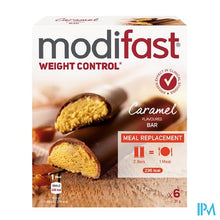 Afbeelding in Gallery-weergave laden, Modifast Intensive Weight Loss Caramel Bars 6x31g