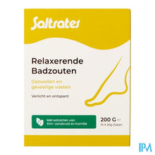 Afbeelding in Gallery-weergave laden, Saltrates Relaxerende Voetbadzouten 10x20g