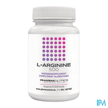 Charger l'image dans la galerie, l Arginine 500 Caps 60 Pharmanutrics