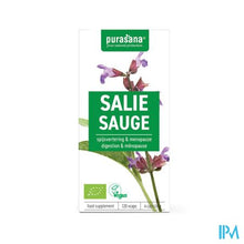 Charger l'image dans la galerie, Purasana Salie 250mg Bio V-caps 120