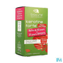Afbeelding in Gallery-weergave laden, Biocyte Keratine Forte Full Spectrum Caps 120