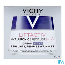 Load image into Gallery viewer, Vichy Liftactiv Hyaluronic Spec. Ha Nacht 50ml Nf