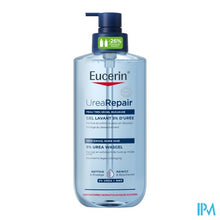 Afbeelding in Gallery-weergave laden, Eucerin Urearepair Wasgel 5% Urea Pomp 400ml