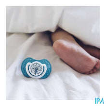 Afbeelding in Gallery-weergave laden, Difrax Fopspeen Dynamic Botanic Blue&green 18m+ 2