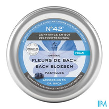 Afbeelding in Gallery-weergave laden, Bachbloesem Pastilles N°42 Zelfvertrouwen 50g