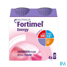 Charger l'image dans la galerie, Fortimel Energy Aardbei 4x200ml Verv.2320463