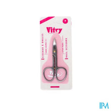 Afbeelding in Gallery-weergave laden, Nagelschaar Gebogen Inox Blinkend