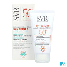 Afbeelding in Gallery-weergave laden, Svr Sun Secure Gekleur.miner.droge Huid Sp50+ 60ml