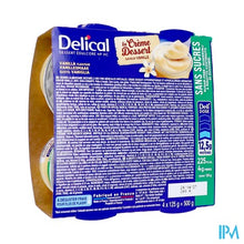 Afbeelding in Gallery-weergave laden, Delical Creme Dessert Hp-hc Z/suik. Vanille 4x124g