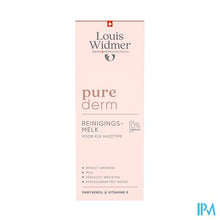 Charger l'image dans la galerie, Widmer Purederm Reinigingsmelk Zonder Parfum 200ml