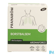 Afbeelding in Gallery-weergave laden, Pranarom Aromaforce Bio Borstbalsem Tube 80ml