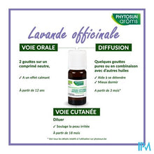 Charger l'image dans la galerie, Phytosun Lavendel Off. Fr-bio-01 10ml