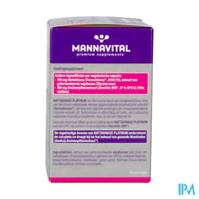 Afbeelding in Gallery-weergave laden, Mannavital Nattokinase Platinium V-caps 90