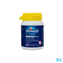 Afbeelding in Gallery-weergave laden, Davitamon Junior Framboos V1 Comp 60