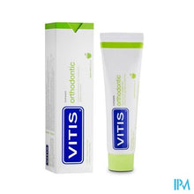 Load image into Gallery viewer, Vitis Orthodontic Tandpasta met 0,05% Cetylpyridinium Chloride (CPC) 75ml 32046