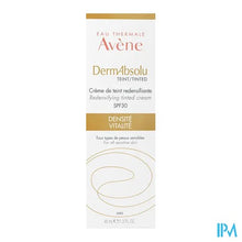 Afbeelding in Gallery-weergave laden, Avene Dermabsolu Cr Getint Verstevigend 40ml