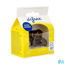 Afbeelding in Gallery-weergave laden, Difrax Fopspeen Natural 20m+ Chocolate Lines