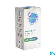 Afbeelding in Gallery-weergave laden, Sensx Classic Line Condooms 20