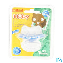 Load image into Gallery viewer, Nuby Silicone bijtspeen Gum-EezTM - 0m+