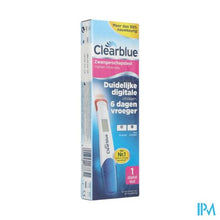 Load image into Gallery viewer, Clearblue Zwangerschapstest Digitaal Ultravroeg 1