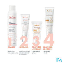 Afbeelding in Gallery-weergave laden, Avene Zon Spf50+minerale Melk Z.hoge Besch. 100ml