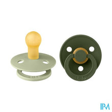 Afbeelding in Gallery-weergave laden, Bibs 1 Fopspeen Duo Sage Hunter Green