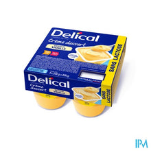 Afbeelding in Gallery-weergave laden, Delical Creme Dessert Hp-hc Z/lact.vanil 4x125g Nf