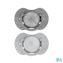 Afbeelding in Gallery-weergave laden, Difrax Fopspeen Dynamic Harmony l.&d.grey 6-18m 2