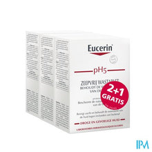 Afbeelding in Gallery-weergave laden, Eucerin Ph5 Wastablet Z/zeep 100g 2+1 Gratis