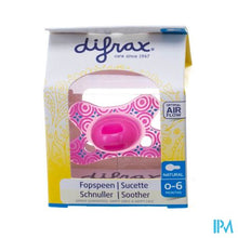 Afbeelding in Gallery-weergave laden, Difrax Fopspeen Natural 0-6m Girl