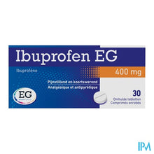 Afbeelding in Gallery-weergave laden, Ibuprofen EG 400 Mg Filmomh Tabl 30 X 400 Mg