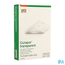 Load image into Gallery viewer, Curapor Transparant Steriel 7cmx 5cm 5 13099