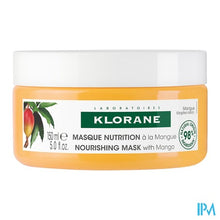 Load image into Gallery viewer, Klorane Capil. Masker Mango Pot 150ml Nf