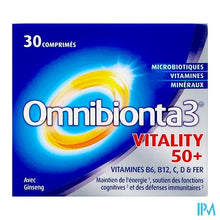 Afbeelding in Gallery-weergave laden, Omnibionta 3 Vitality 50+ Tabl 30