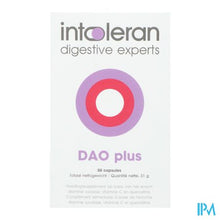 Load image into Gallery viewer, Intoleran Dao Plus Caps 50