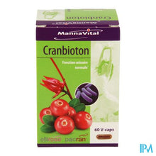 Afbeelding in Gallery-weergave laden, Mannavital Cranbioton V-caps 60