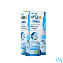 Afbeelding in Gallery-weergave laden, Philips Avent A/colic Zuigfles 260ml Blauw SCF821/15