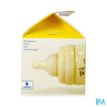 Afbeelding in Gallery-weergave laden, Difrax Flessenspeen Natural Wide Large 678