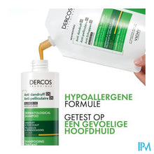 Afbeelding in Gallery-weergave laden, Vichy Dercos Sh A/roos Droog Haar Refill 390ml