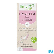 Afbeelding in Gallery-weergave laden, Herbalgem Fem50+ Gem Spray Bio 15ml