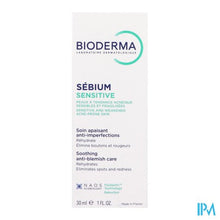 Afbeelding in Gallery-weergave laden, Bioderma Sebium Sensitive Soin Ap Pur Tube 30ml