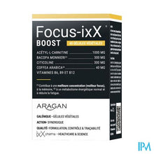 Afbeelding in Gallery-weergave laden, Focus-ixx Boost Caps 40