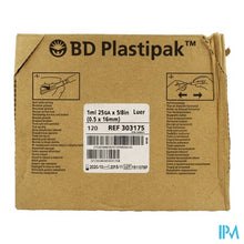 Charger l'image dans la galerie, Bd Plastipak Spuit+nld Tuberculine 1ml+25g 5/8 120